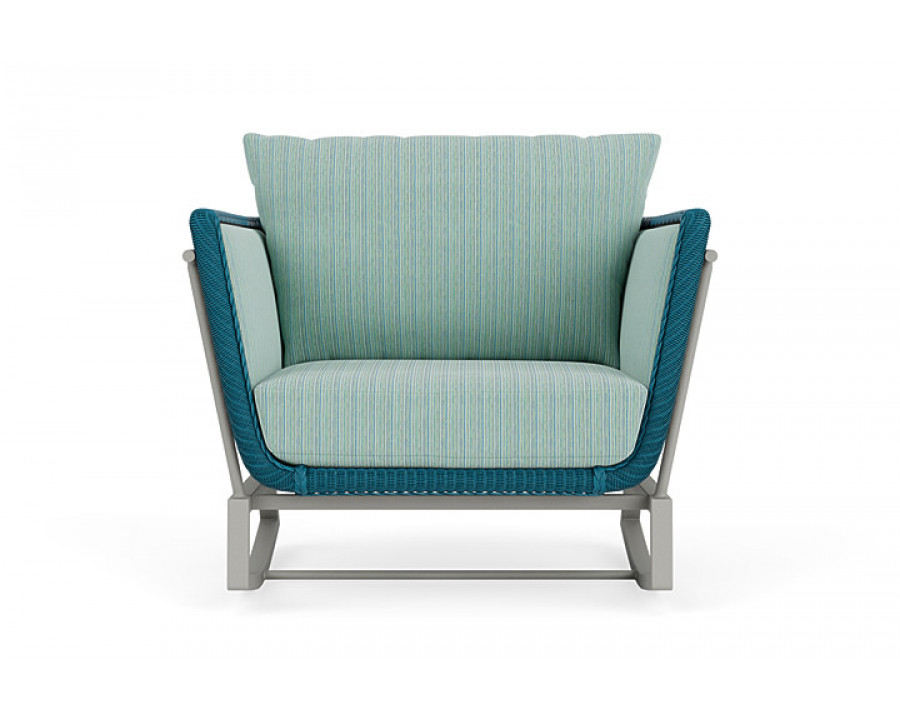 Lloyd Flanders™ Solstice Lounge Rocker - Peacock, Platinum