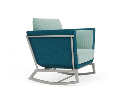 Lloyd Flanders™ Solstice Lounge Rocker - Peacock, Platinum