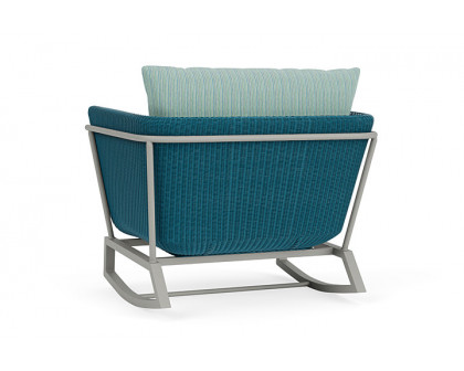 Lloyd Flanders™ Solstice Lounge Rocker - Peacock, Platinum