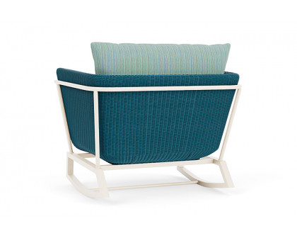 Lloyd Flanders™ Solstice Lounge Rocker - Peacock, Ivory