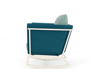 Lloyd Flanders™ Solstice Lounge Rocker - Peacock, Ivory