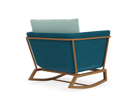 Lloyd Flanders™ Solstice Lounge Rocker - Peacock, Hickory