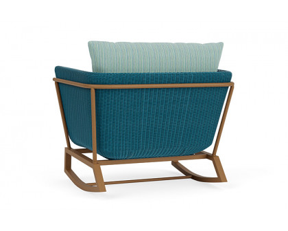 Lloyd Flanders™ Solstice Lounge Rocker - Peacock, Hickory