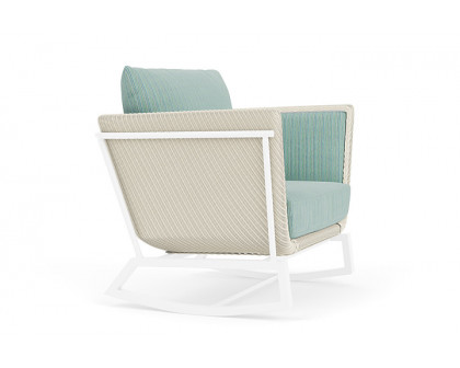 Lloyd Flanders™ Solstice Lounge Rocker - Ivory, White