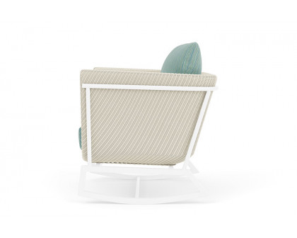 Lloyd Flanders™ Solstice Lounge Rocker - Ivory, White