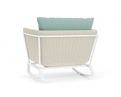 Lloyd Flanders™ Solstice Lounge Rocker - Ivory, Matte White