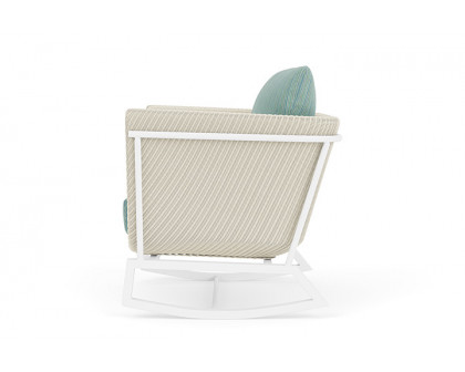 Lloyd Flanders™ Solstice Lounge Rocker - Ivory, Matte White