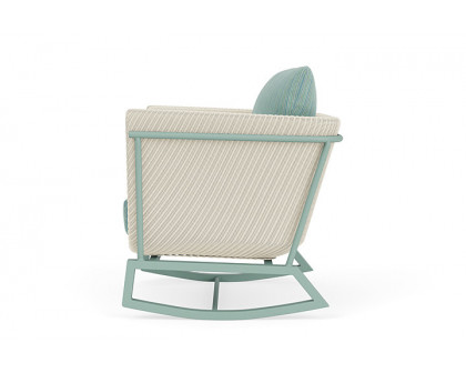 Lloyd Flanders™ Solstice Lounge Rocker - Ivory, Sea Glass