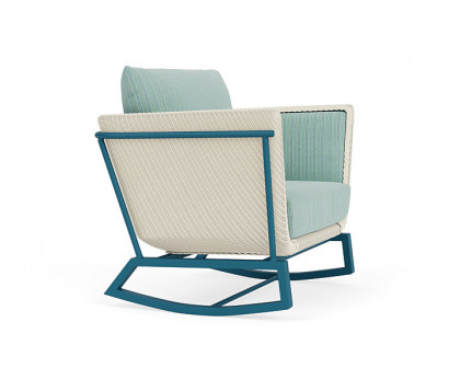 Lloyd Flanders™ Solstice Lounge Rocker - Ivory, Peacock