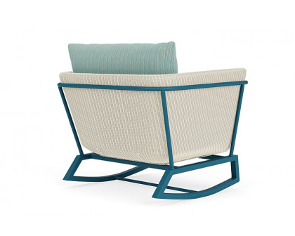 Lloyd Flanders™ Solstice Lounge Rocker - Ivory, Peacock