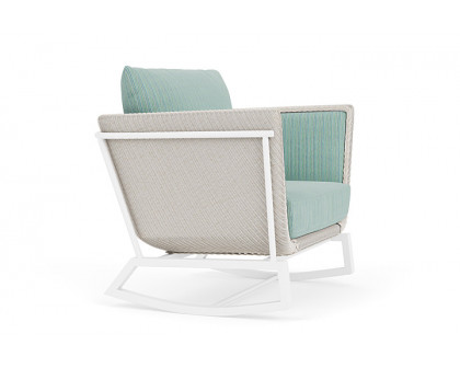 Lloyd Flanders™ Solstice Lounge Rocker - Antique White, Matte White