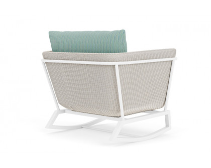 Lloyd Flanders™ Solstice Lounge Rocker - Antique White, Matte White