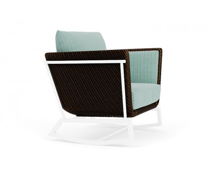 Lloyd Flanders™ Solstice Lounge Rocker - Mink, White