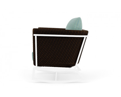 Lloyd Flanders™ Solstice Lounge Rocker - Mink, White