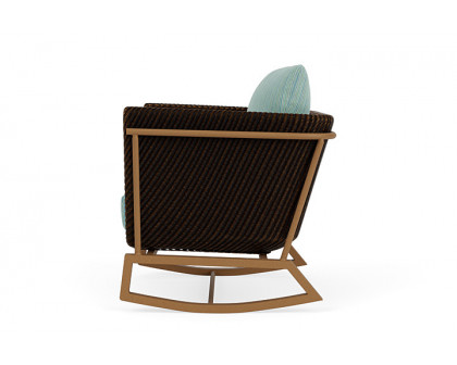 Lloyd Flanders™ Solstice Lounge Rocker - Mink, Hickory