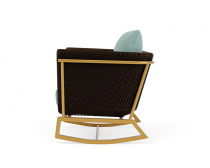 Lloyd Flanders™ Solstice Lounge Rocker - Mink, Metallic Gold