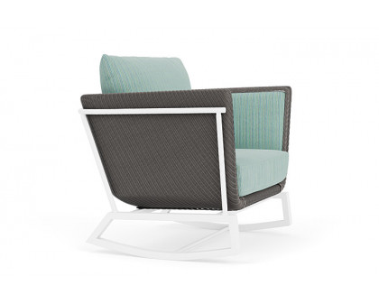 Lloyd Flanders™ Solstice Lounge Rocker - Pewter, Matte White