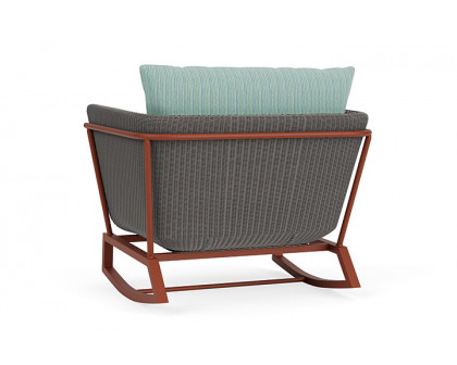 Lloyd Flanders™ Solstice Lounge Rocker - Pewter, Terracotta