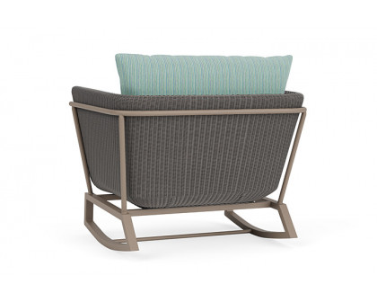 Lloyd Flanders™ Solstice Lounge Rocker - Pewter, French Beige