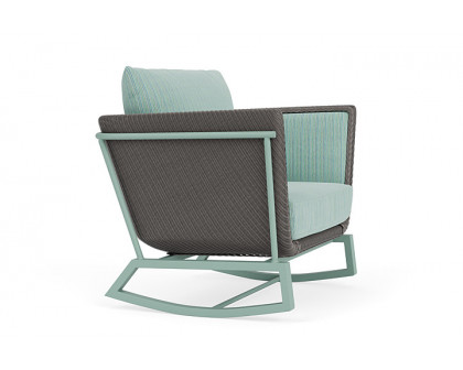 Lloyd Flanders™ Solstice Lounge Rocker - Pewter, Sea Glass