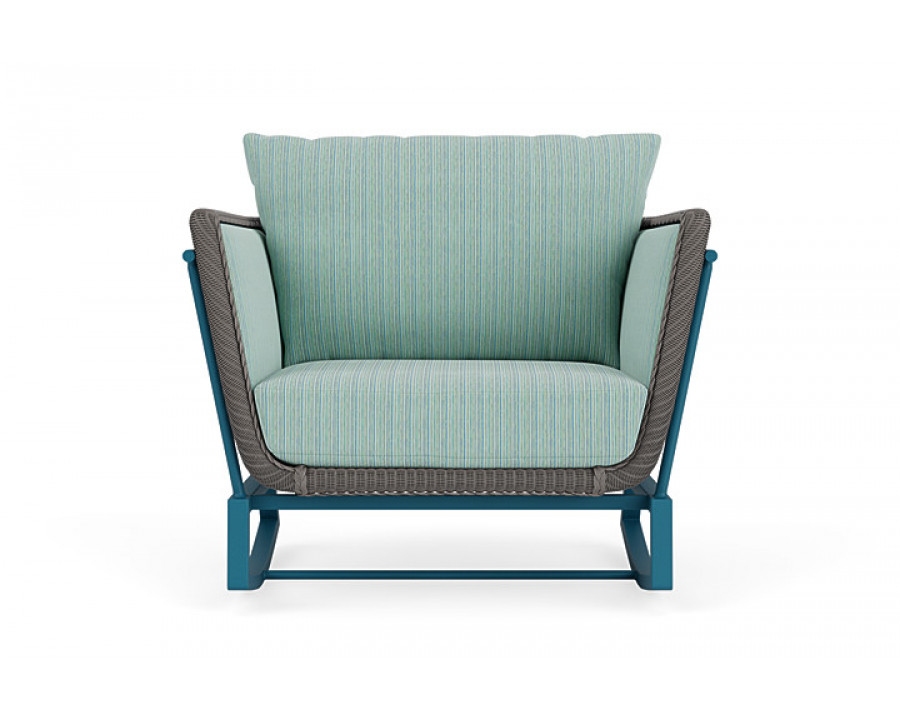 Lloyd Flanders™ Solstice Lounge Rocker - Pewter, Peacock