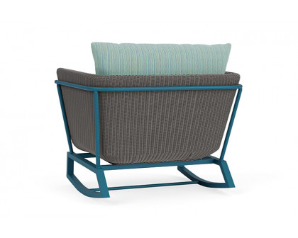 Lloyd Flanders™ Solstice Lounge Rocker - Pewter, Peacock