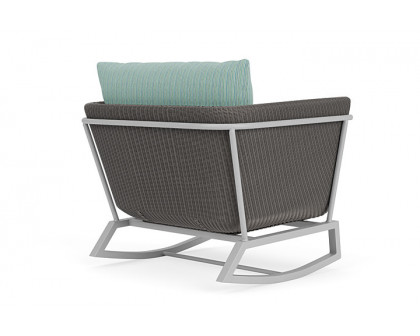 Lloyd Flanders™ Solstice Lounge Rocker - Pewter, Metallic Silver