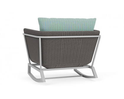 Lloyd Flanders™ Solstice Lounge Rocker - Pewter, Metallic Silver