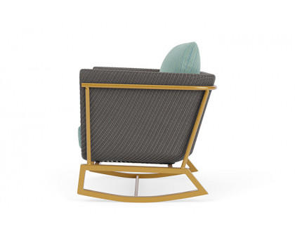 Lloyd Flanders™ Solstice Lounge Rocker - Pewter, Metallic Gold