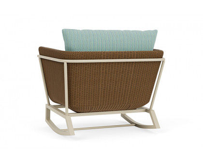 Lloyd Flanders™ Solstice Lounge Rocker - Hickory, Linen