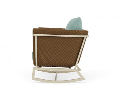 Lloyd Flanders™ Solstice Lounge Rocker - Hickory, Linen