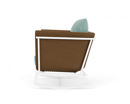 Lloyd Flanders™ Solstice Lounge Rocker - Hickory, Matte White