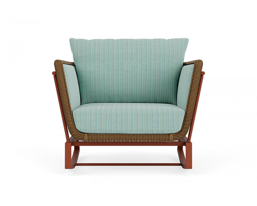 Lloyd Flanders™ Solstice Lounge Rocker - Hickory, Terracotta