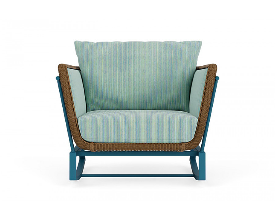 Lloyd Flanders™ Solstice Lounge Rocker - Hickory, Peacock