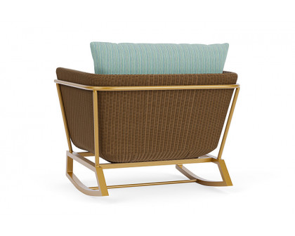 Lloyd Flanders™ Solstice Lounge Rocker - Hickory, Metallic Gold