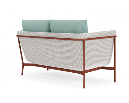 Lloyd Flanders™ Solstice Loveseat  - White, Terracotta