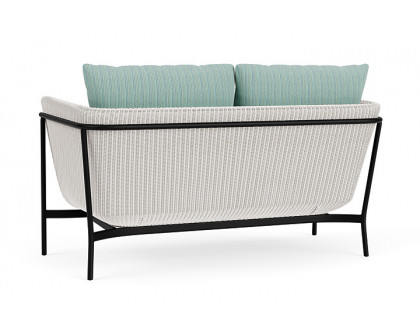 Lloyd Flanders™ Solstice Loveseat  - White, Ebony