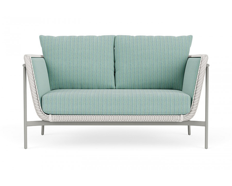 Lloyd Flanders™ Solstice Loveseat  - White, Platinum