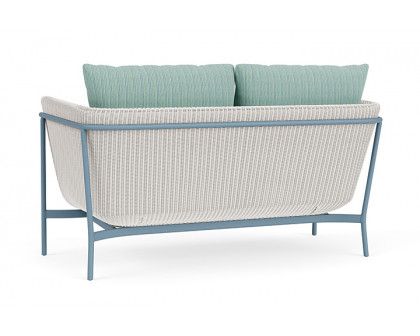 Lloyd Flanders™ Solstice Loveseat  - White, Stillwater