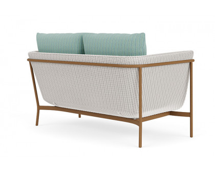 Lloyd Flanders™ Solstice Loveseat  - White, Hickory