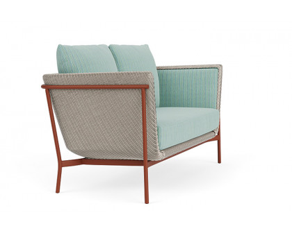 Lloyd Flanders™ Solstice Loveseat  - Linen, Terracotta