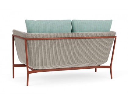 Lloyd Flanders™ Solstice Loveseat  - Linen, Terracotta