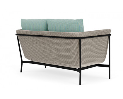 Lloyd Flanders™ Solstice Loveseat  - Linen, Ebony