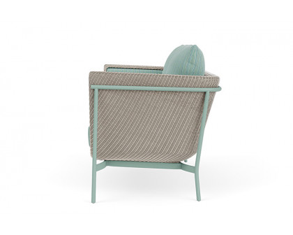 Lloyd Flanders™ Solstice Loveseat  - Linen, Sea Glass