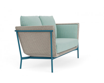 Lloyd Flanders™ Solstice Loveseat  - Linen, Peacock