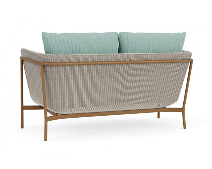 Lloyd Flanders™ Solstice Loveseat  - Linen, Hickory