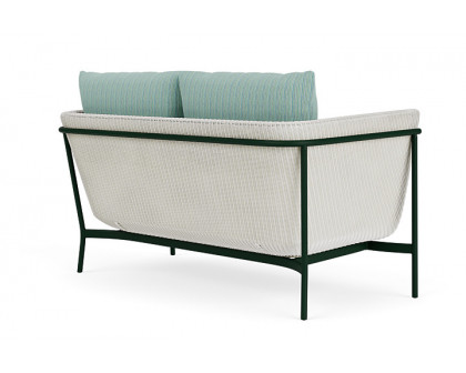 Lloyd Flanders™ Solstice Loveseat  - Matte White, Woodland