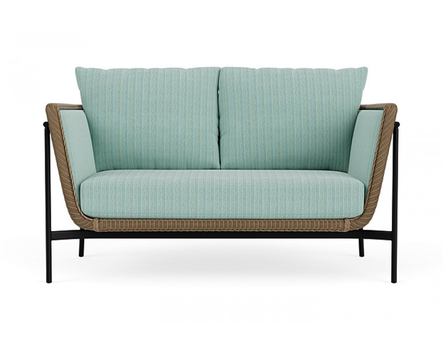 Lloyd Flanders™ Solstice Loveseat  - Fawn, Ebony