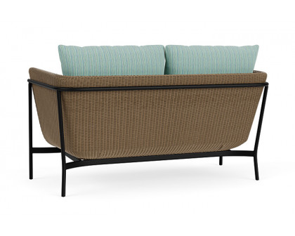 Lloyd Flanders™ Solstice Loveseat  - Fawn, Ebony