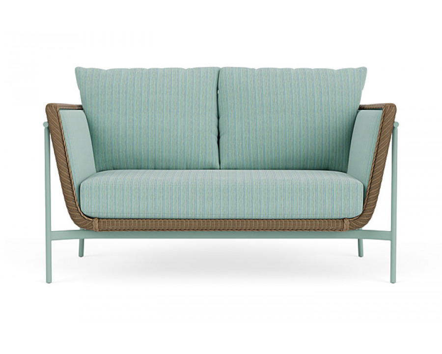 Lloyd Flanders™ Solstice Loveseat  - Fawn, Sea Glass